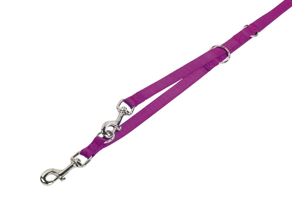 Nobby Classic Dog Leash, 200 cm/25 mm, Raspberry