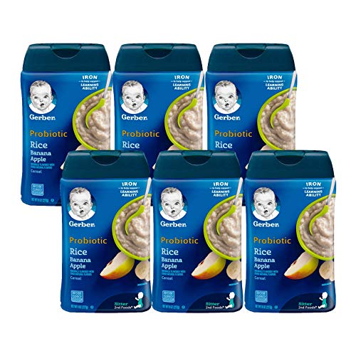 gerber probiotic cereal