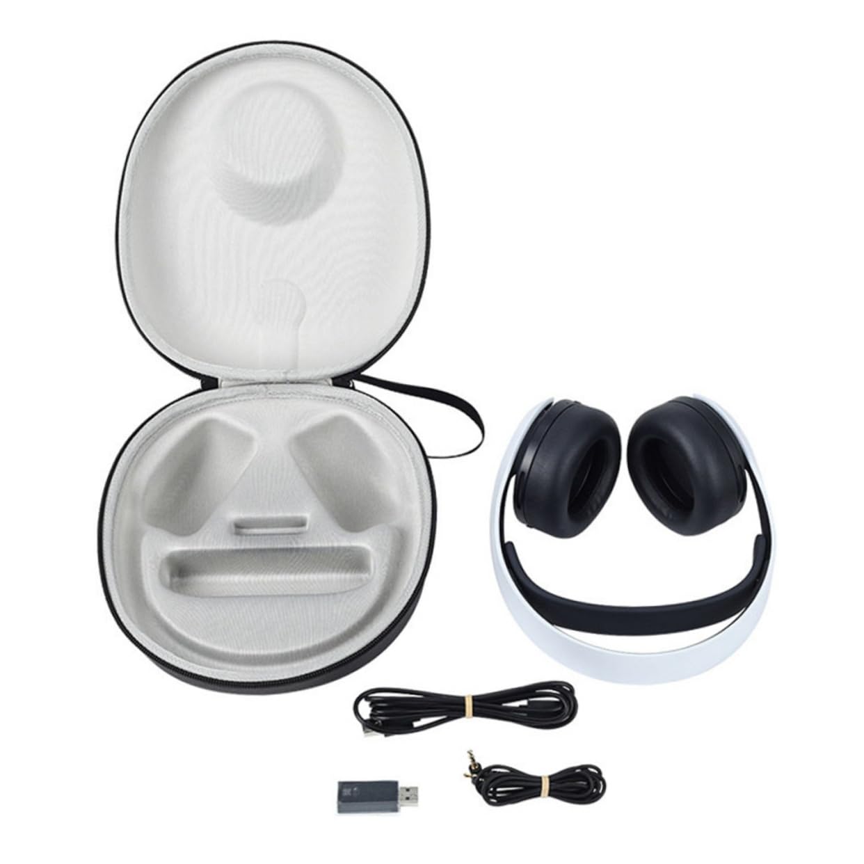 EXCEART Bolso De Transporte para Auriculares Supraaurales Funda De Almacenamiento Pulse y PU