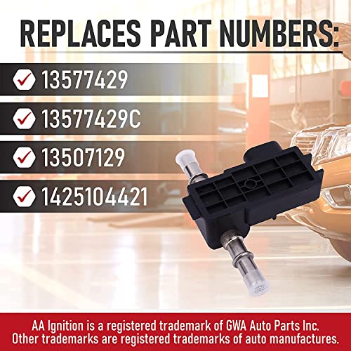 Replacement Flex Fuel Sensor, Compatible with Buick, Chevy, Cadillac, GMC - 2012-2021 - Replaces 13577429, 13507129 Lacrosse, ATS, SRX, Caprice, Equinox, Impala, Silverado 1500, Tahoe, Sierra 2500HD - Image 4