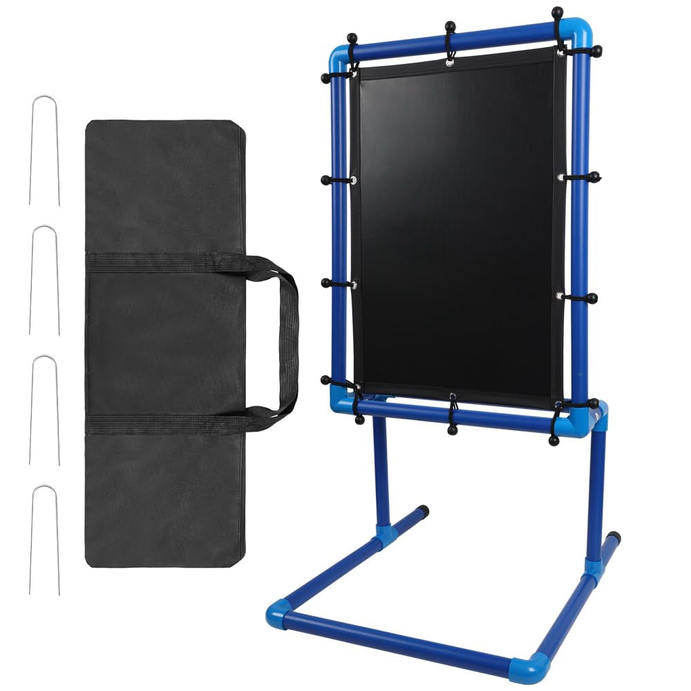 ESCFBD Outdoor Lightning Ball Hitting Target Set,Baseball Hitting Zone Target,Height Adjustable Hitting Zone,Comes with Stable Ground Hook,Easy to