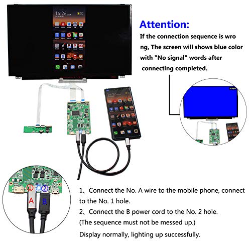 VSDISPLAY USB C Controller Board for 11.6-17.3'' LCD - Image 5