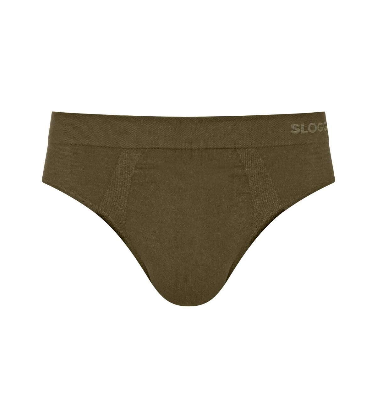 Sloggi Women's sloggi men GO Smooth Brief C2P, Green - Dark Combination