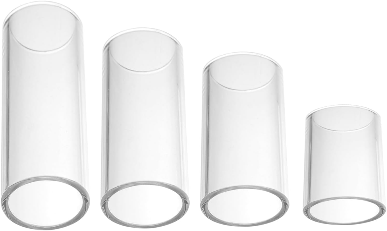 ERINGOGO 1 Guitar Slide Transparent Guitar Slides Smooth Play Harmonic Sound Material and Enthusiasts