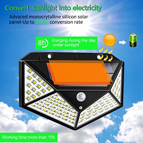 Ueomul Luci solari da esterno 100 LED con