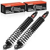 A-Premium Rear Load Adjusting Shock Absorber Compatible with Jeep WJ Series Grand Cherokee 1999-2004, 2-PC Set