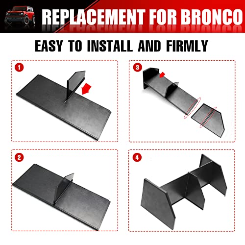 Mabett Glove Box Dividers Organizer For Ford Bronco Accessories 2021 2022 2/4-Door,Use Dividers To Organize Center Console Interior Storage Box #TOP3