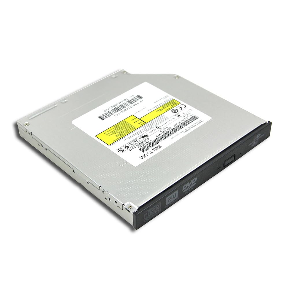 ALIXO Masterizzatore CD interno Lightscribe, compatibile con HP Dell Lenovo Acer Asus Sony Samsung Toshiba MSI Laptop 12,7 mm vassoio SATA Slim Optical Drive di ricambio