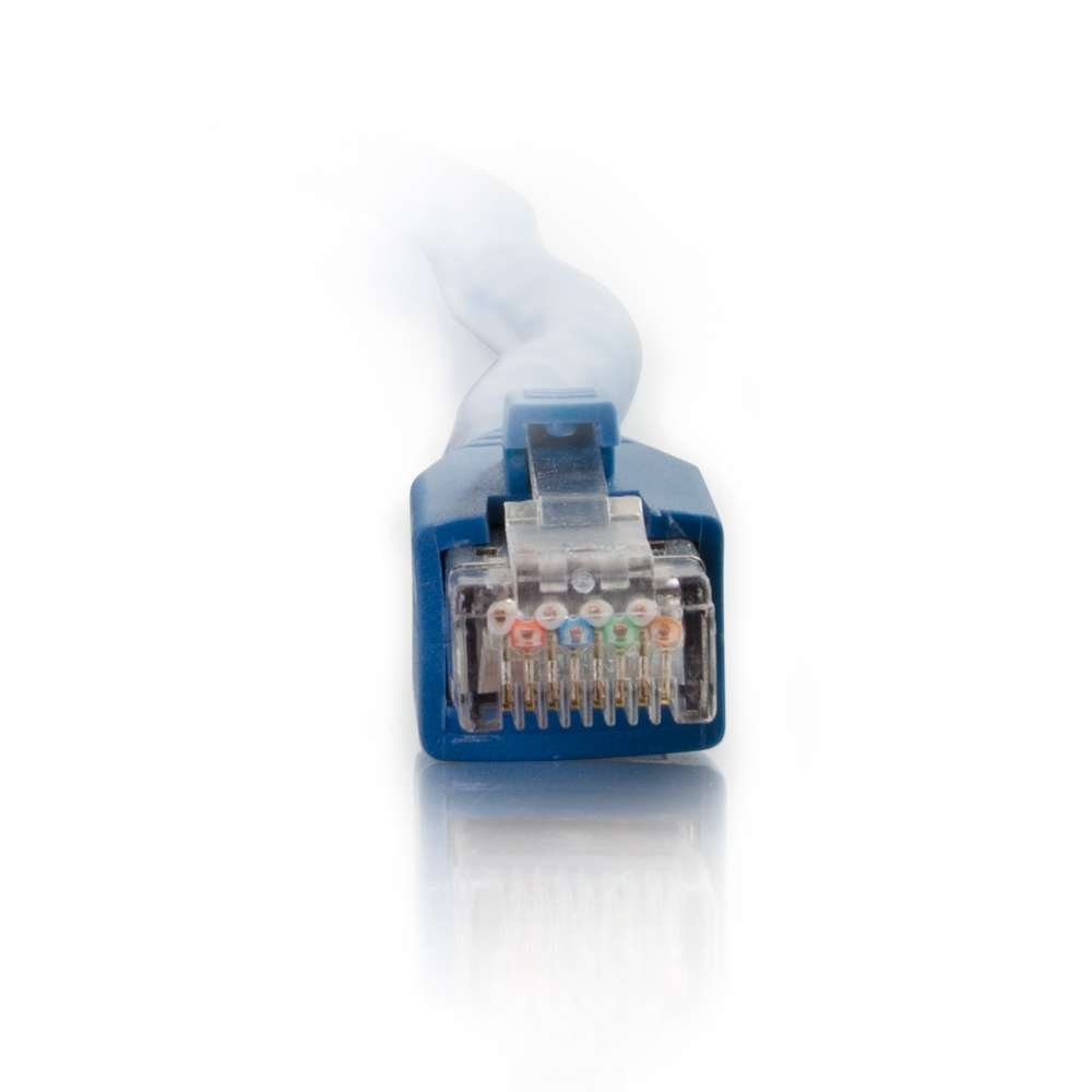 C2G/ Cables To Go Legrand Cat6 Ethernet-Kabel, Snagless, ungeschirmtes Cat6-Patchkabel, blaues Netzwerk-Patchkabel, 90 m, snagless STP Ethernet-Kabel, 1 Stück, 43124