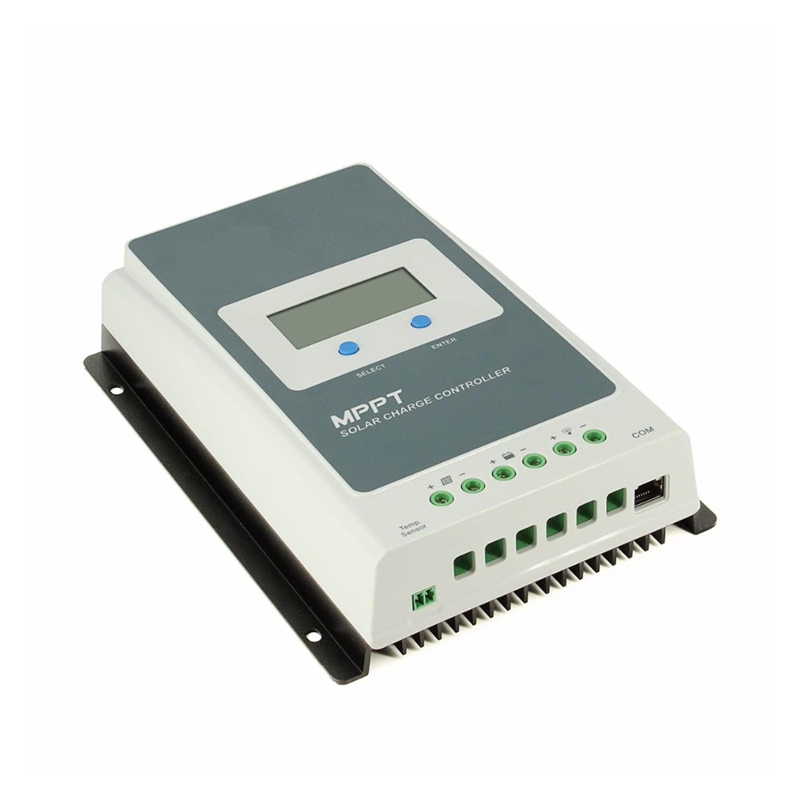 ContrôLeur De Charge Solaire à Haut Rendement, Sterownik ładowarki słonecznej MPPT 40A 30A 20A 10A LCD 12V24V Auto o wysokiej wydajności Regulador do akumulatorów kwasowo-ołowiowych Facile à Lire Et S