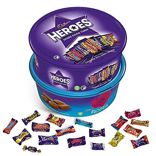 Heroes & Roses Chocolates Tuberia Variedad de chocolate Lácteo avellana naranja caramelo Con minoristas Llavero de fotos Regalo para amantes del chocolate amigos familia familiares Navidad