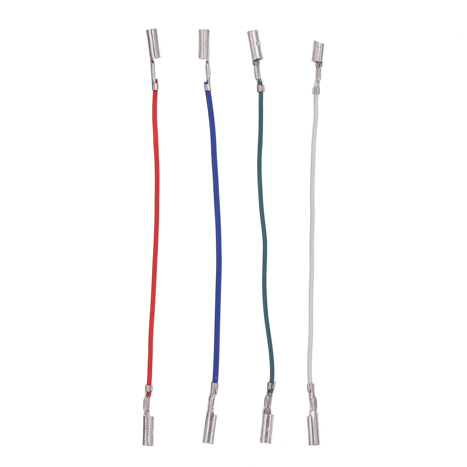 Artibetter Câbles de Tourne-Disque Faciles à Installer et Sûrs à Utiliser Pratiques en Plastique 4pcs Accessoires Indispensables Couleur Aléatoire pour Turntable pour Platine Vinyle