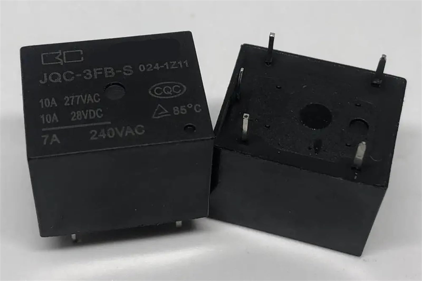 Relais JQC-3FB-S 024-1Z11 24VDC 5 broches T73-1C-24V 10A pour circuit