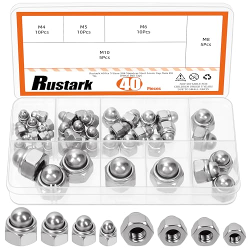 Rustark 40�� 5�T�C�Y �ǂ񂮂�i�b�g �A�\�[�g�L�b�g ���[�g���@�Z�p �h���O���L���b�v�i�b�g 304 �X�e�����X�X�`�[�� �h�[���w�b�h �N���E���L���b�v�i�b�g �Z�p�l�W�{���g �J�o�[ �ی�L���b�v �Ƌ�p ������