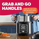 Instant Pot Pro (8 QT) 10-in-1 Pressure Cooker, Slow Cooker, Rice/Grain Cooker, Steamer, Sauté, Sous Vide, Yogurt Maker, Sterilizer, and Warmer, Includes App With Over 800 Recipes, Black - Image 4