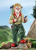 Höhe: 15,5 cm Gilde Clown Weinlese