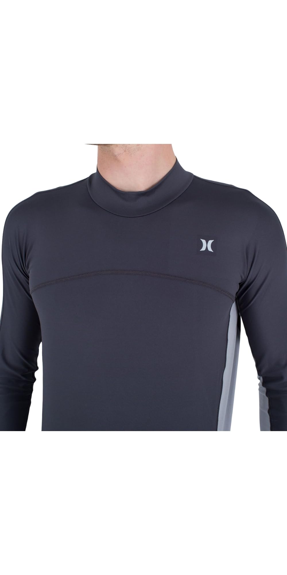 Hurley Herren Channel Crossing Paddle Series Ls Rash-Guard-Shirt