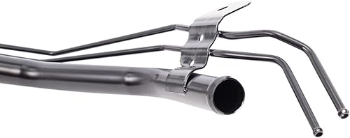 Vista 266 de TRQ Cuello de llenado de depósito de combustible negro compatible con Toyota Sienna 2004-2010