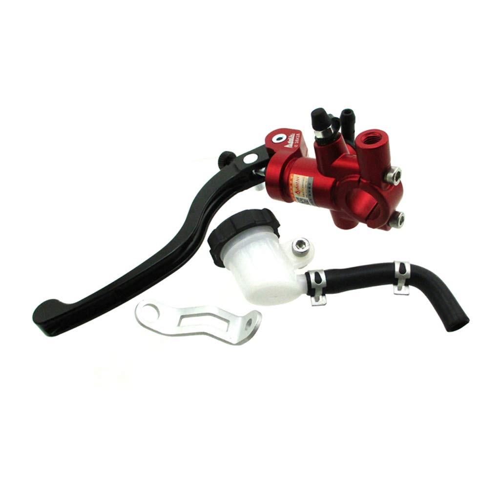 TC-Motor Left Motorcycle Adelin Brake Clutch Master Cylinder Hydraulic Lever 16x18mm Piston for Motor Bike