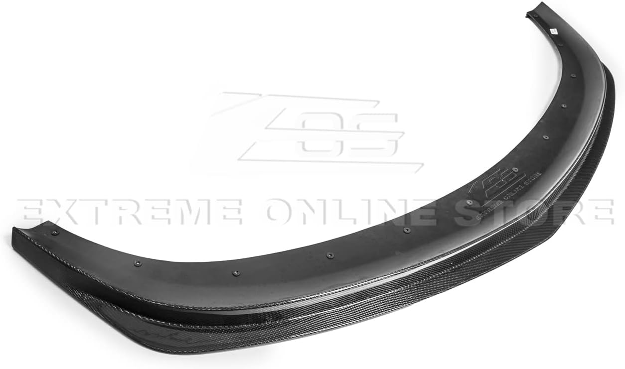 Replacement for 2004-2006 Pontiac GTO Models | EOS Performance Style Carbon Fiber Front Bumper Lower Lip Splitter