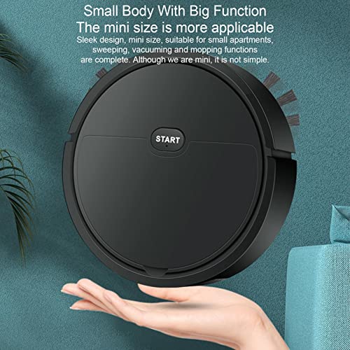 Robô Aspirador Automático,Aspirador Robô para Azulejo - Aspirador Robô Inteligente, Aspirador 3 em 1