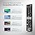 New Universal Remote Control for All LG TV Remote, Updated Replacement for LG Smart TV with 6 Shortcut Buttons, Compatible with All LCD, LED, OLED, UHD, HDTV, 3D, and 4K Smart TV Models