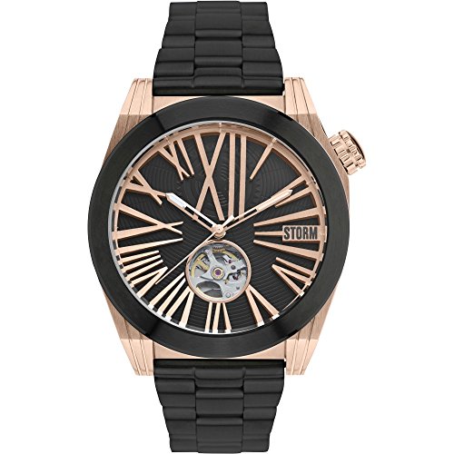 Montre automatique pour homme STORM Autotec or rose avec bracelet