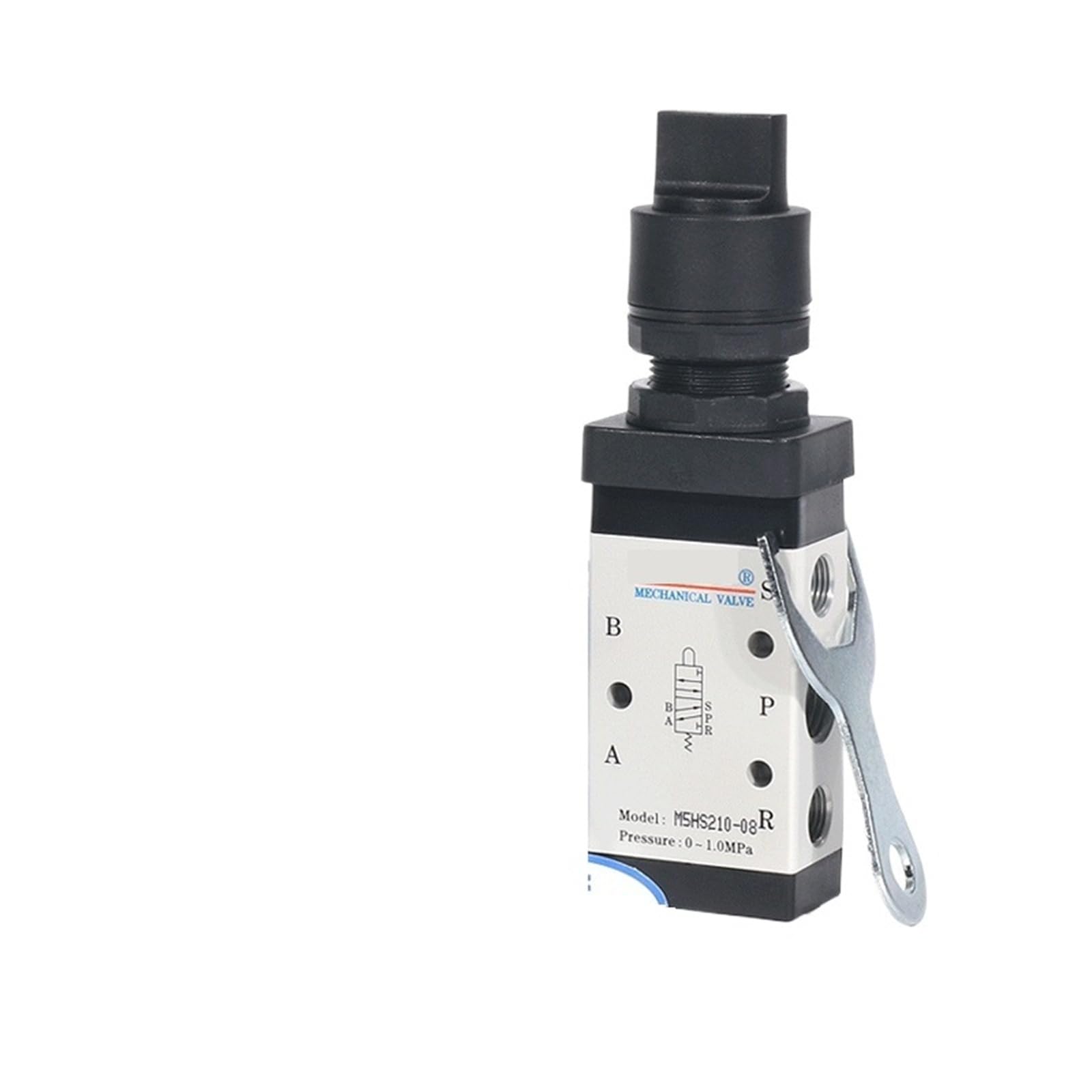 Valve mécanique M5HS210-08 pneumatique à levier rouge haute précision