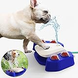 【Fácil de usar, con función de baño】: conecte un grifo adecuado a través de una manguera, pise el pedal y el agua saldrá.