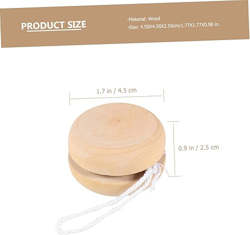 Miniatura 2 de KICHOUSE 10pcs Graffiti Yo-yo Wood Yoyo Toys Yoyo Animal Children Yoyo Unfinished Wood Crafts Trick Yoyo Beginner Wheel Ball Kid Toys Kids
