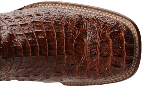 Ferrini Men's Print Crocodile S-Toe Western Boot,Sport Rust,10 D Us #TOP4