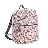 Mochila Feminina Cotton Flamingo 16.5' bege 8330439