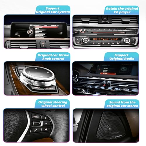 Solution Écran Tactile 10,25" pour Remplacer Système CCC Obsolète BMW X5 E70 X6 E71 - 5