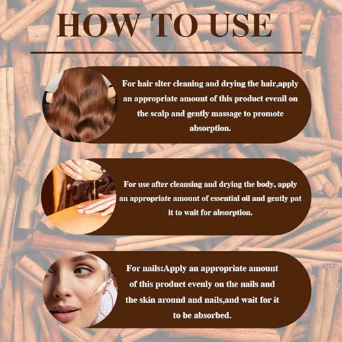 Aceite Esencial de Canela Natural con Gotero para Cuidado miniatura 7