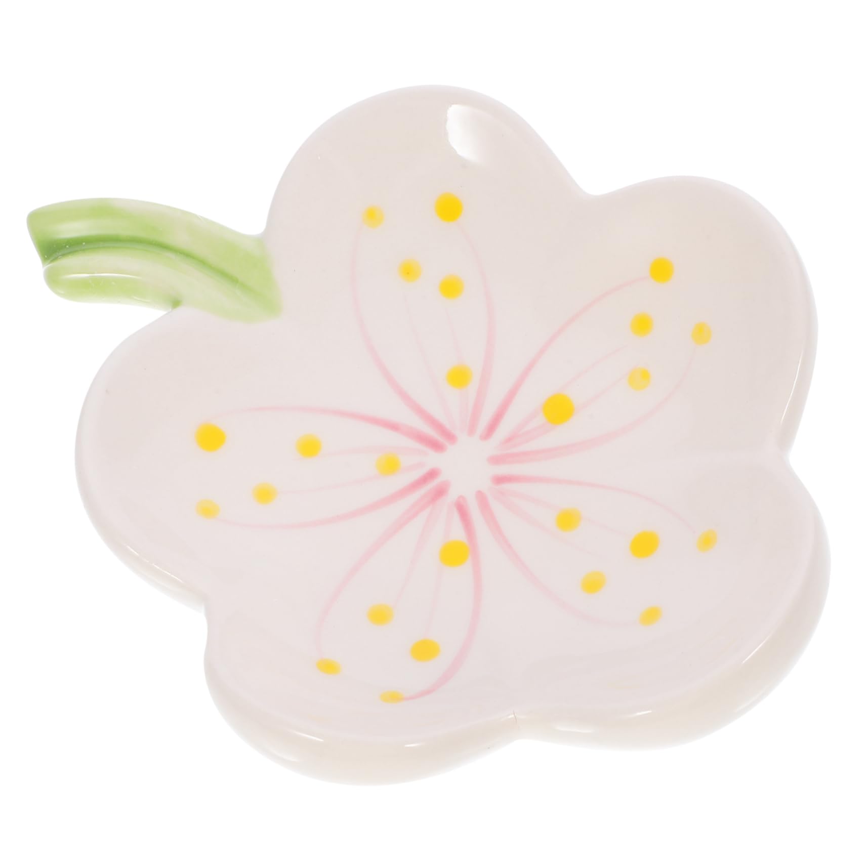 Amosfun 4stücke Blumenform Seifenschale Keramik Rutschfester Seifenhalter Mit Ablaufschlitzen Für Bad Und Küche Leicht Zu Reinigen Und Vielseitig Einsetzbar