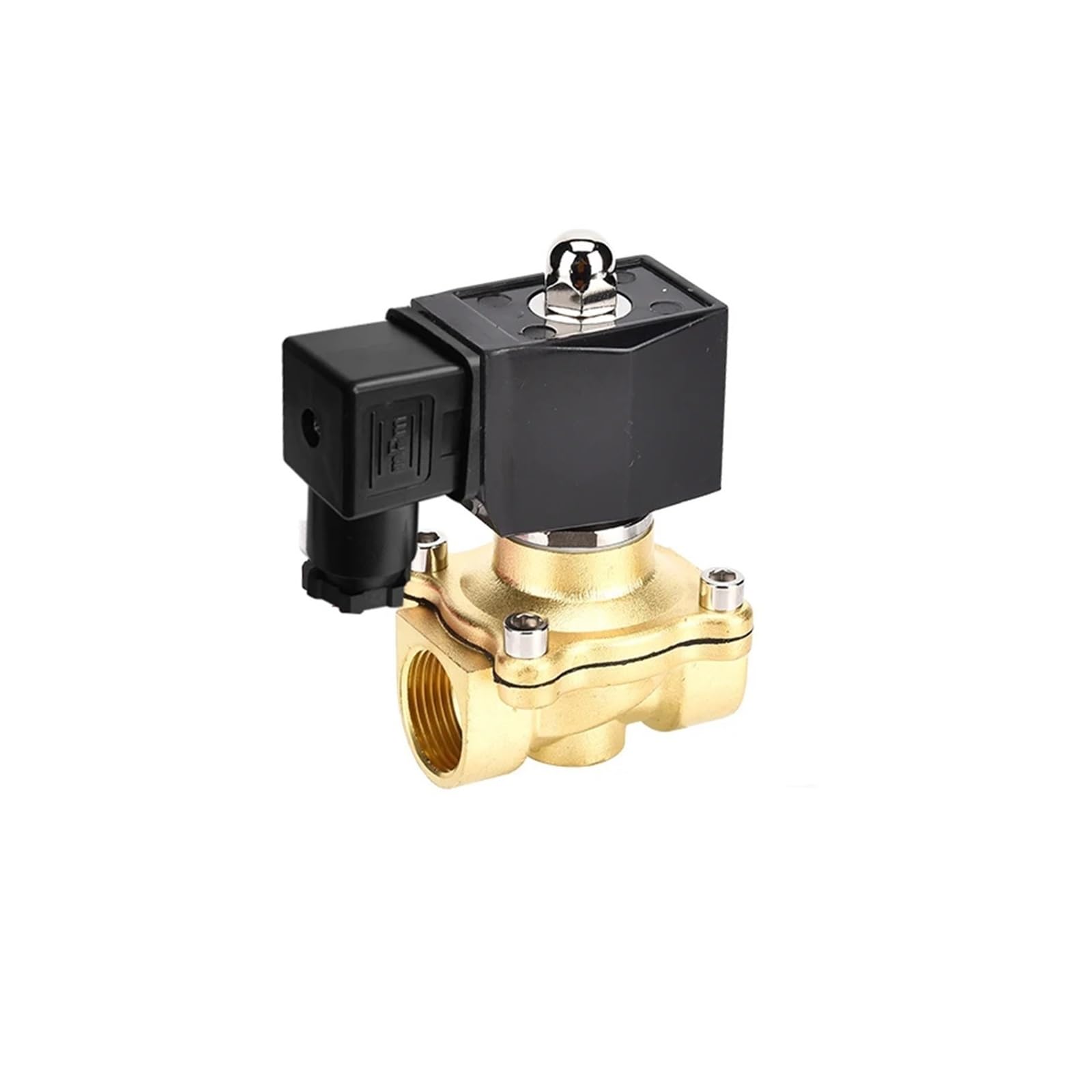 3/8" 1/2" 3/4" 1" 1-1/4" 1-1/2" 2" Mosiężny normalnie zamknięty zawór elektromagnetyczny IP65 Całkowicie zamknięta cewka 220 Zawór przełączający Zawór wodny(DN20,NPT,12)