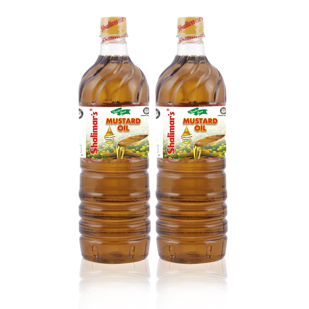 SHALIMARS Mustard Oil 1 Ltr Bottle Pack Of 2 (B0BG69G7X8) Amazon Price History, Amazon Price Tracker