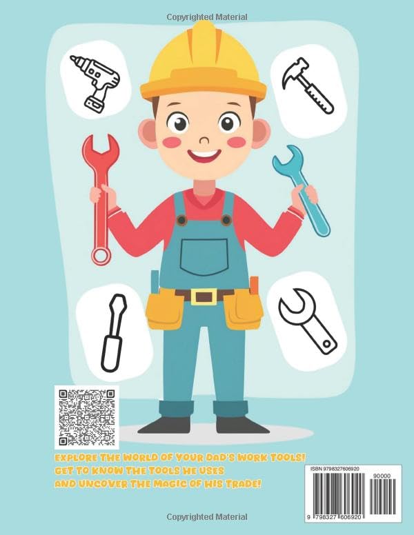 My Dad is a Mechanic: Get To Know My Dad's Tools: A Fun Coloring Book for Kids 1-3 to Learn About Mechanic Tools with Big Letters image 3