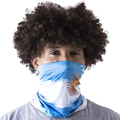 Máscara Bandana Argentina Proteção Ciclismo Pesca Moto