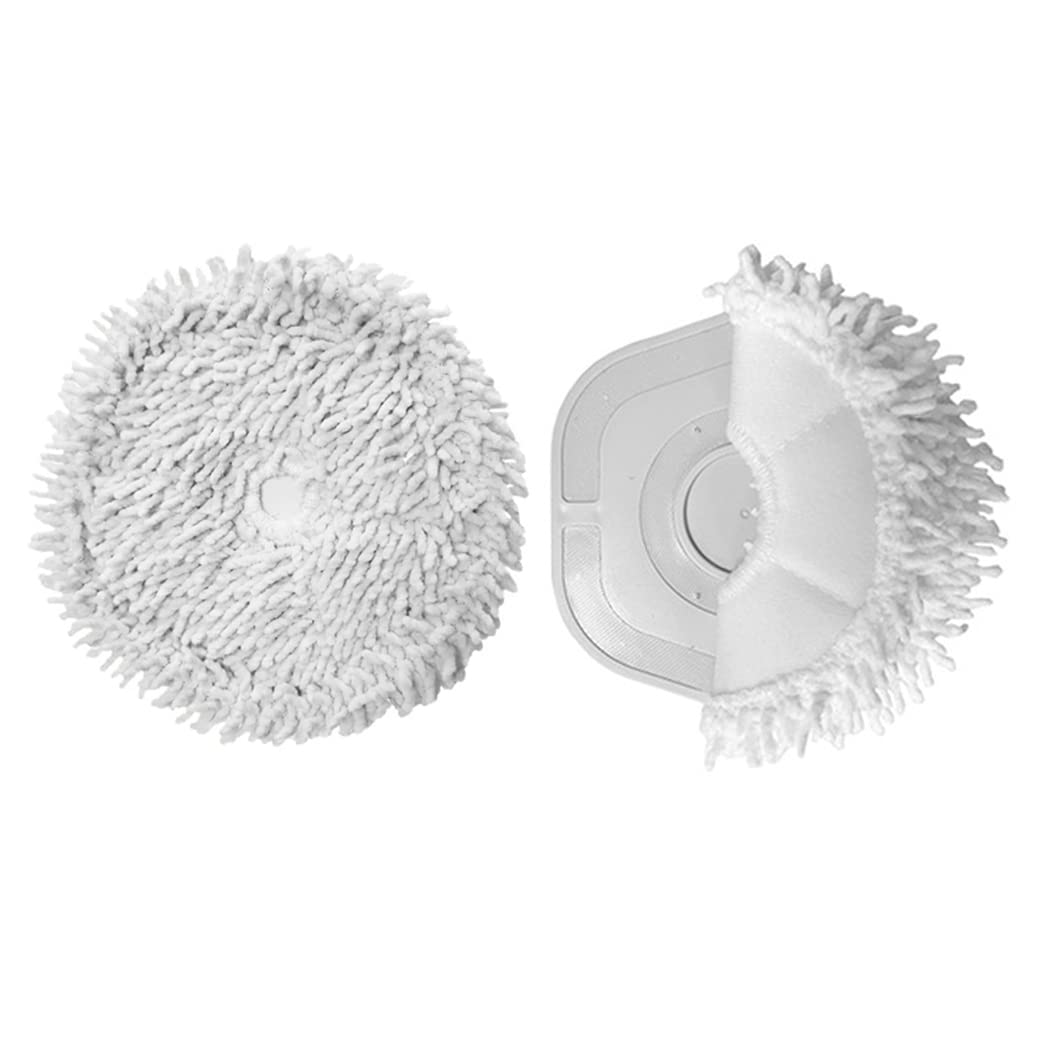 Kit Ricambio Panni Pulizia Per Aspirapolvere Bot W10 E W10 Pro: 2 Supporti + 6 Panni In Microfibra, Sostituzione Facile