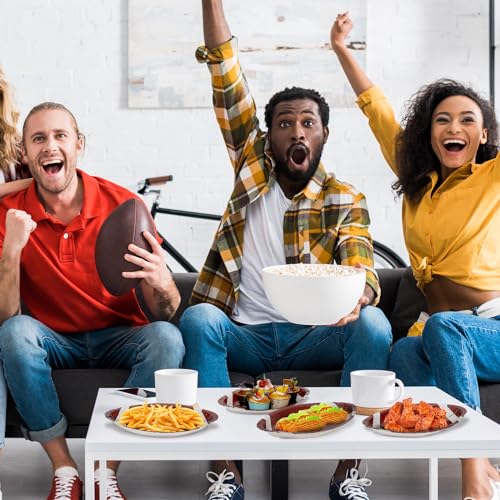 Rgqsun SY-FOOTBALL PARTY PLATES-24*14CM 60 Pcs Football Paper Plates 9.4 Inch Football Party Plates thumb #4