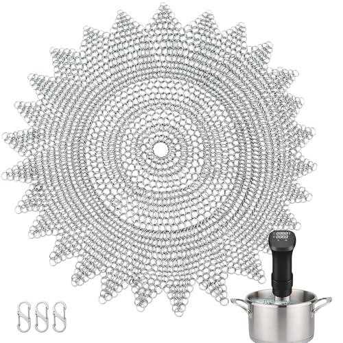 Comparison: Best Sous Vide Accessories 7 Sous Vide Sinker Food-Grade Weights (1.2 LB) These Heavy-Duty Stainless Steel Weights with Clips are Designed for Precise Cooking, Making Them a Safe and Convenient Sous Vide Accessory