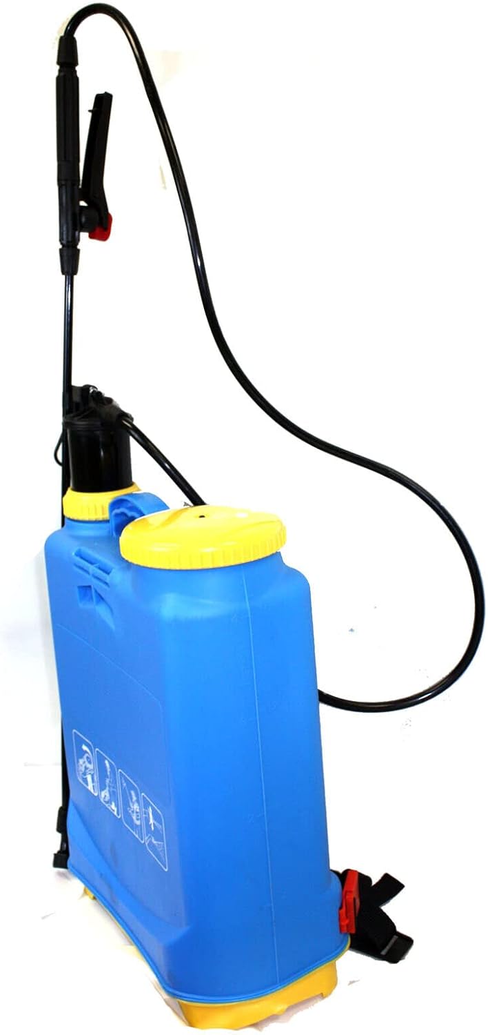 ARC-POWER 4 Gallon Backpack Manual Pump Sprayer Gardening Turf Tree Pesticides Fertilizers