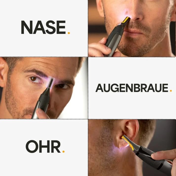 Brehn | Professional Ultradünner Präzisionstrimmer(Grau)