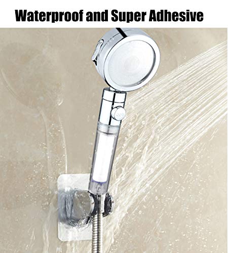 Strong Adhesive And Waterproof Shower Head Holder, Adjustable Handheld Shower Holder Wall Mount Shower Bracket By Lofekea #TOP2