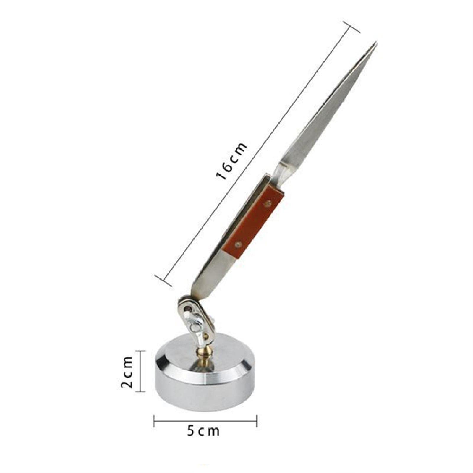 Helping Hand Third Hand Tool – Cross-Locking Tweezers For Soldering & Jewelry Making