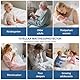 YSTELLAA Matratzenschoner Wasserdicht 160x200cm, Weiche Matratzenbezug Atmungsaktive, Mattress Protector Anti-Milben, Matratzenschutz Für Matratzen Topper Bis 30cm, Schwarz