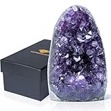 GEMBOURY Natural Deep Purple Amethyst...
