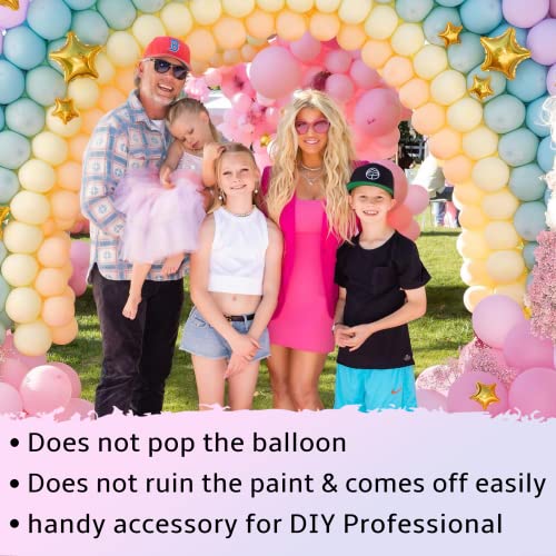 WISYOK 4000 Pcs Glue Points for Balloons, Removable Double-Sided Adhesive Points, Craft, Wedding Decoration Point Stickers - Image 6