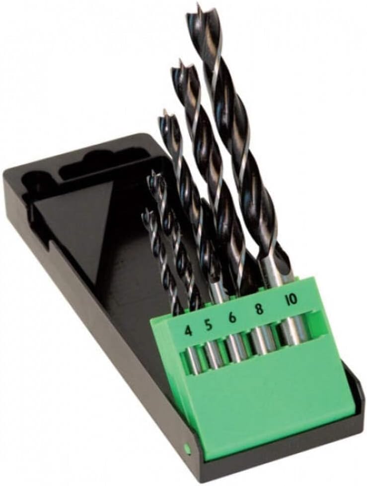 C.K T3040 Brad Pointed Wood Drill Bit Set